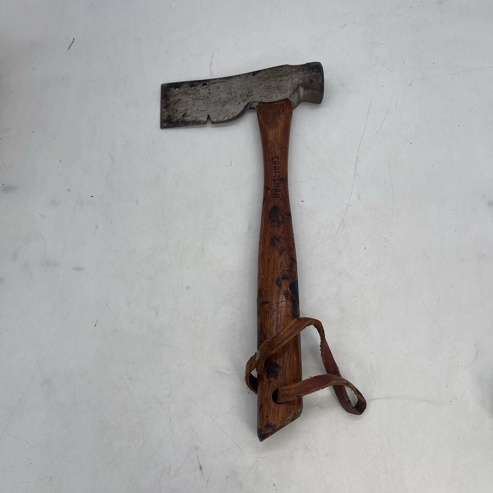Craftsman Roofing Hammer Waffle Hatchet Vintage Tool Used